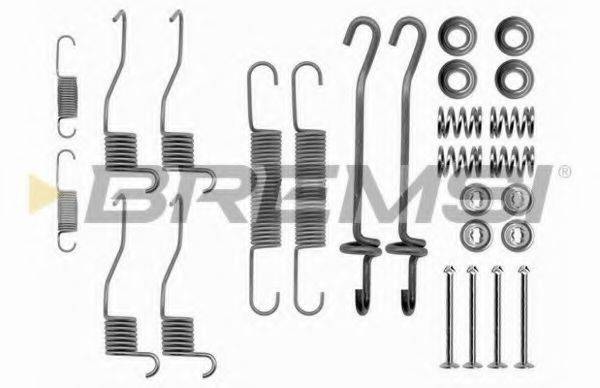 BREMSI SK0639 Комплектуючі, гальмівна колодка