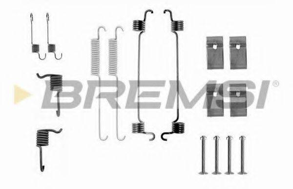 BREMSI SK0676 Комплектуючі, гальмівна колодка