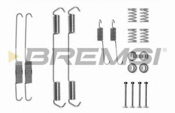 BREMSI SK0689 Комплектуючі, гальмівна колодка