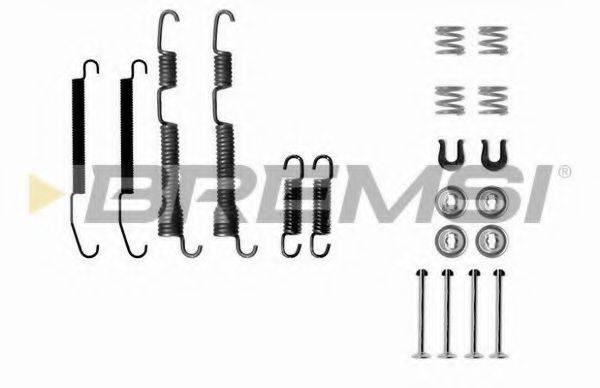 BREMSI SK0761 Комплектуючі, гальмівна колодка