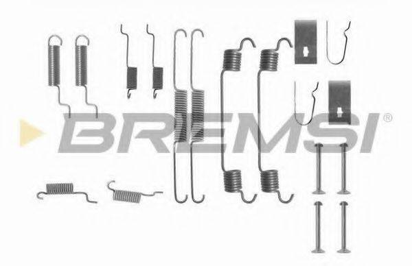 BREMSI SK0767 Комплектуючі, гальмівна колодка