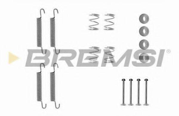 BREMSI SK0791 Комплектуючі, гальмівна колодка