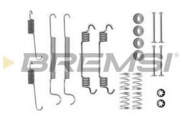 BREMSI SK0873 Комплектуючі, гальмівна колодка