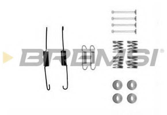 BREMSI SK0879 Комплектуючі, гальмівна колодка