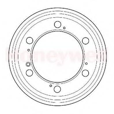 BENDIX 329134B Гальмівний барабан