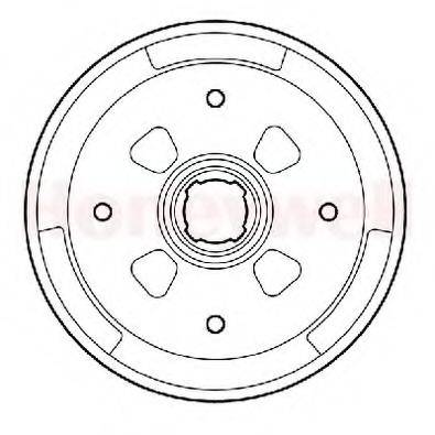 BENDIX 329182B Гальмівний барабан