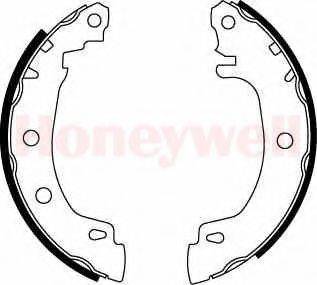 BENDIX 362320B Комплект гальмівних колодок