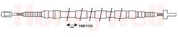 BENDIX 431279B Трос, стоянкова гальмівна система