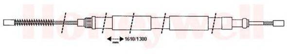 BENDIX 431290B Трос, стоянкова гальмівна система