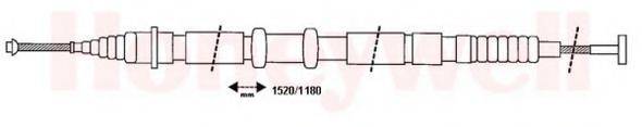 BENDIX 432004B Трос, стоянкова гальмівна система