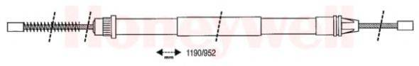 BENDIX 432686B Трос, стоянкова гальмівна система