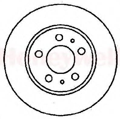 BENDIX 561115B гальмівний диск