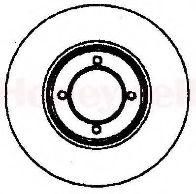 BENDIX 561232B гальмівний диск