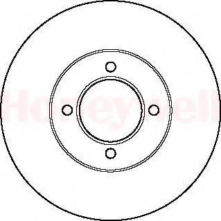 BENDIX 561233B гальмівний диск