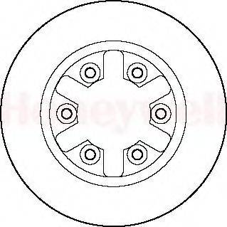 BENDIX 561400B гальмівний диск