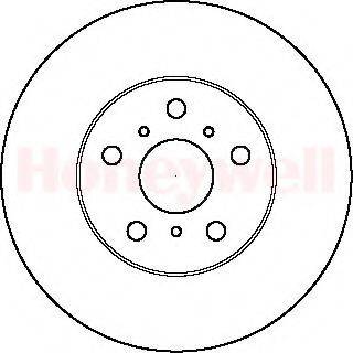 BENDIX 561607B гальмівний диск