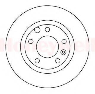 BENDIX 561627B гальмівний диск