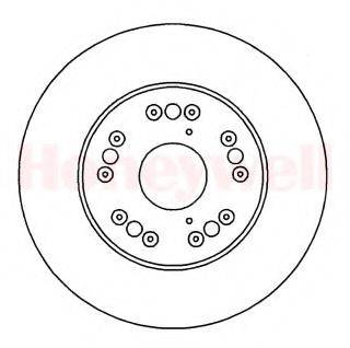 BENDIX 561644B гальмівний диск