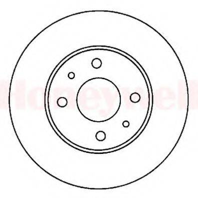 BENDIX 561647B гальмівний диск