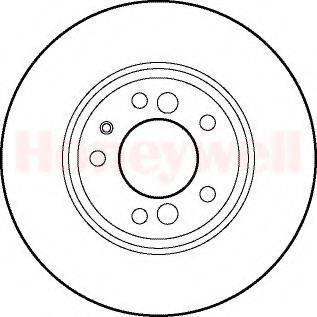 BENDIX 561985B гальмівний диск