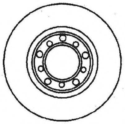 BENDIX 561167B гальмівний диск