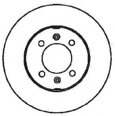 BENDIX 561349B гальмівний диск