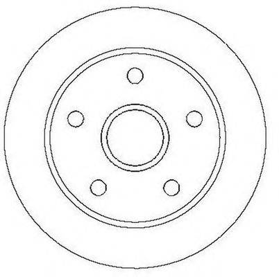 BENDIX 561566B гальмівний диск