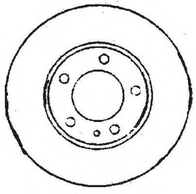 BENDIX 561553B гальмівний диск