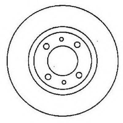 BENDIX 561595B гальмівний диск