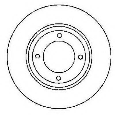 BENDIX 561688B гальмівний диск