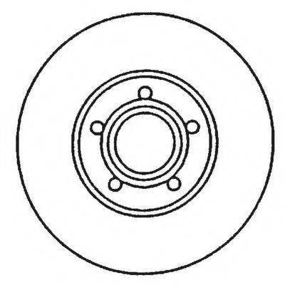 BENDIX 562052B гальмівний диск