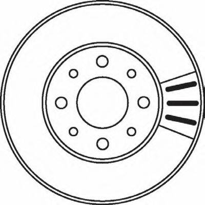 BENDIX 562056B гальмівний диск