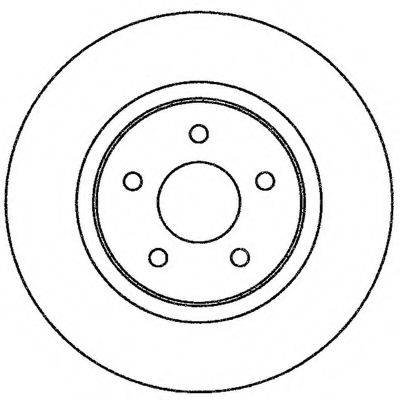 BENDIX 562270B гальмівний диск