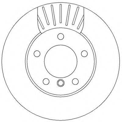 BENDIX 562313B гальмівний диск