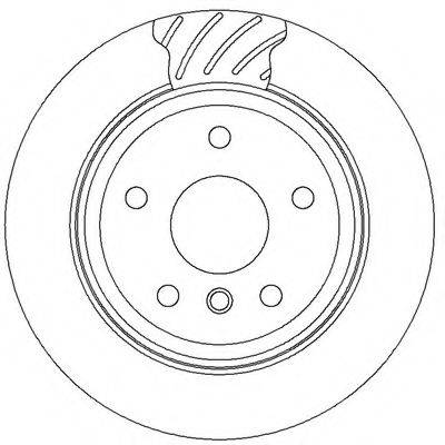 BENDIX 562353B гальмівний диск