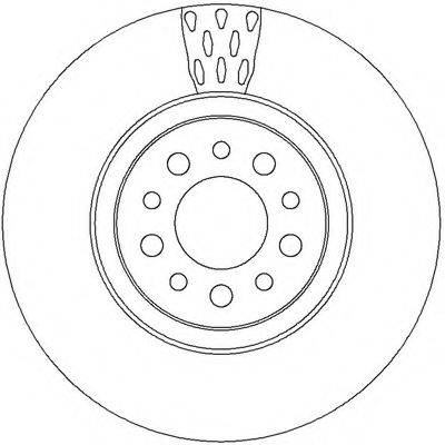 BENDIX 562391B гальмівний диск