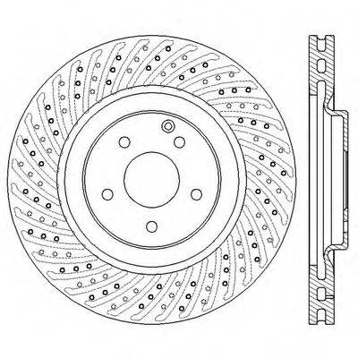 BENDIX 562569BC гальмівний диск