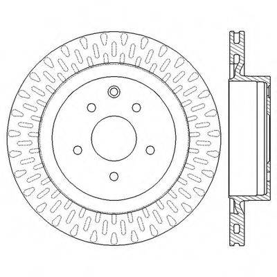 BENDIX 562577BC гальмівний диск