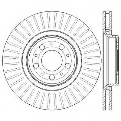 BENDIX 562604BC гальмівний диск