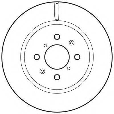 BENDIX 562699BC гальмівний диск