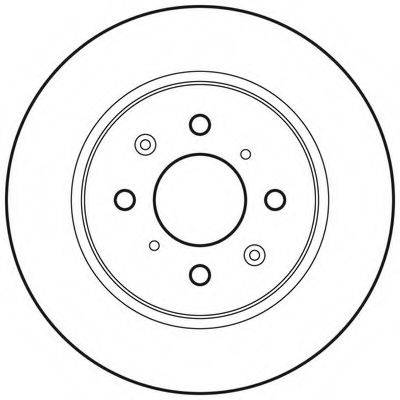 BENDIX 562704BC гальмівний диск