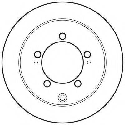 BENDIX 562781BC гальмівний диск