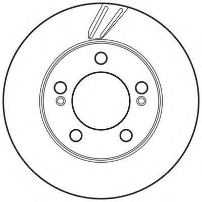 BENDIX 562785BC гальмівний диск