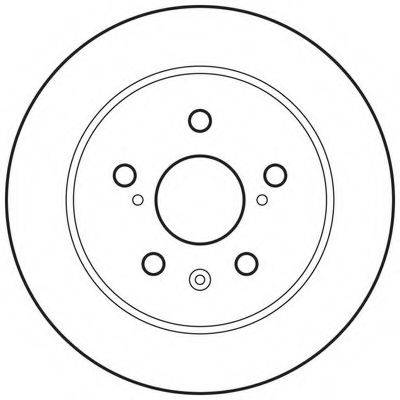 BENDIX 562801BC гальмівний диск