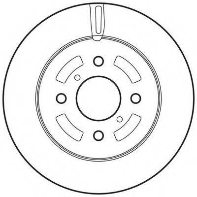 BENDIX 562833BC гальмівний диск