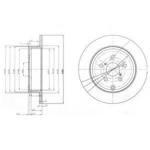 DR!VE+ DP1010110235 гальмівний диск