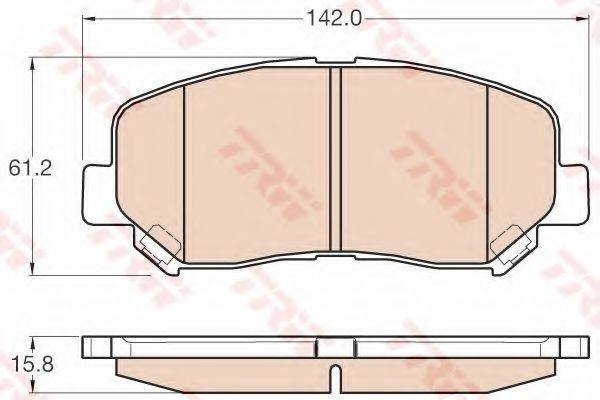 DR!VE+ DP1010101022 Комплект гальмівних колодок, дискове гальмо