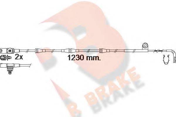 R BRAKE 610616RB Сигналізатор, знос гальмівних колодок