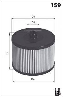 LUCAS FILTERS LFDE200 Паливний фільтр