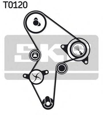 SKF VKMA03121 Комплект ременя ГРМ